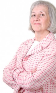 Businessswoman In Pink Jacket