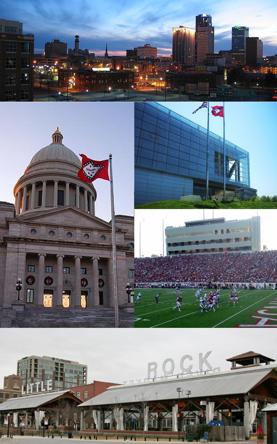 Collage of Little Rock (Brandonrush)